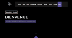 Desktop Screenshot of bluefitclub.ch